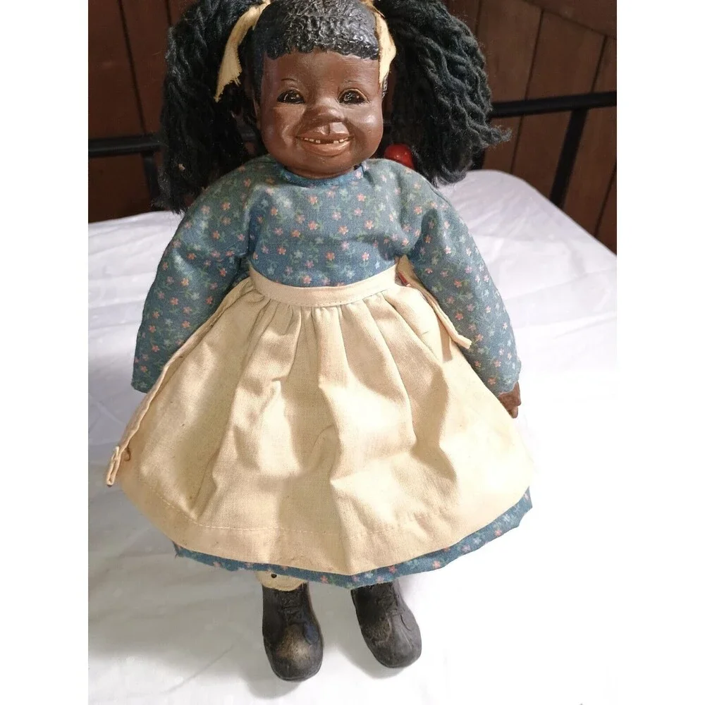 Martha Holcombe All Gods Children Signed African American "BLOSSOM" Doll 1500 - Picture 3 of 16